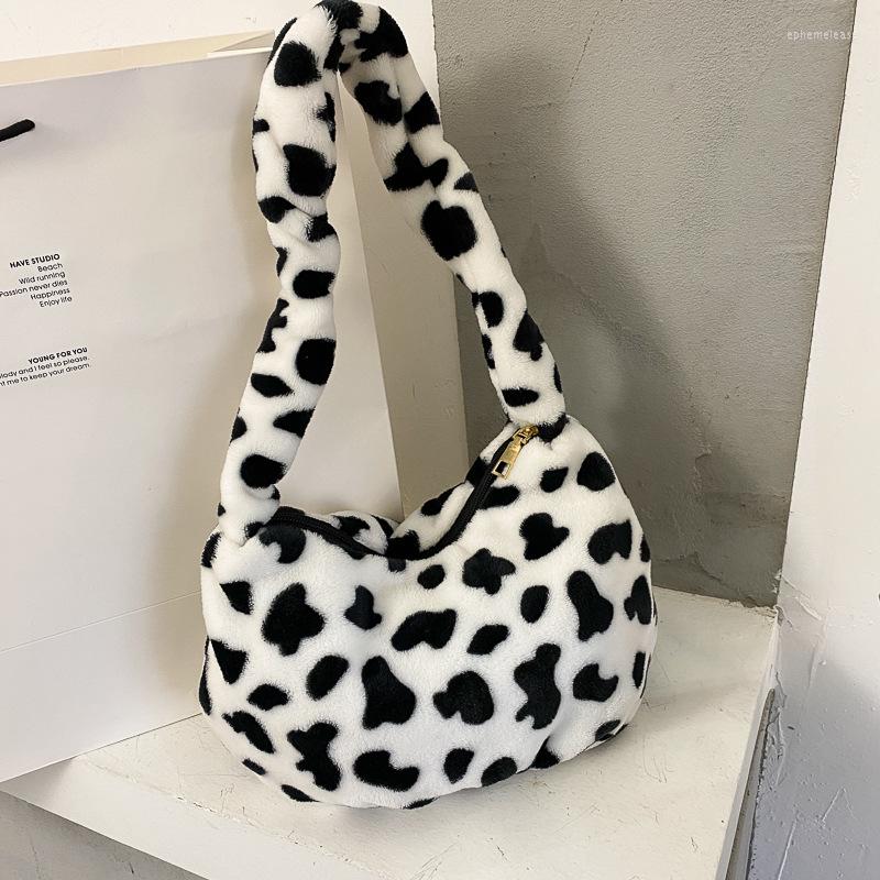 Evening Bags Cartoon Cow Print Women Shoulder Plush Fashion Female Crossbody Bag Soft Design Girls Students Messenger, Cow pattern
Evening Bags Cartoon Cow Print Women Shoulder Plush Fashion Female Crossbody Bag Soft Design Girls Students Messenger, Cow pattern