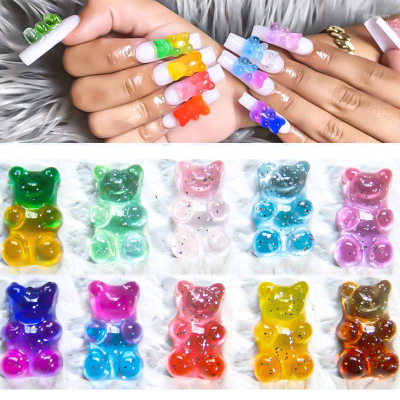 Nail Art Decorations 3D Kawaii Jelly Gummy Bear Decoration Love Heart Sweet Mixed Candy Nails Charms Luxury Supplies Tools Accessories
Nail Art Decorations 3D Kawaii Jelly Gummy Bear Decoration Love Heart Sweet Mixed Candy Nails Charms Luxury Supplies Tools Accessories