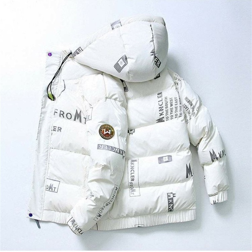 Mens Down Parkas Mens fashion winter white duck down jacket Korean version of the trend of thickening short shiny jacket casual youth single pro 2201006, Picture color
Mens Down Parkas Mens fashion winter white duck down jacket Korean version of the trend of thickening short shiny jacket casual youth single pro 2201006, Picture color