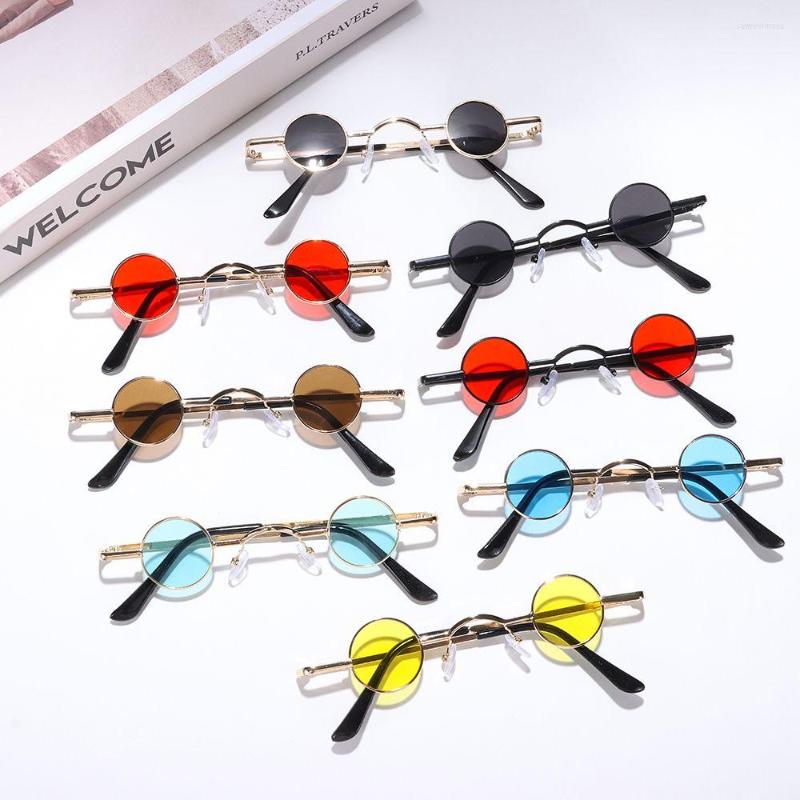 Sunglasses Ins Fashion Hip Hop Candy Color Metal Frame Small Round Sun Glasses Shades Punk
Sunglasses Ins Fashion Hip Hop Candy Color Metal Frame Small Round Sun Glasses Shades Punk