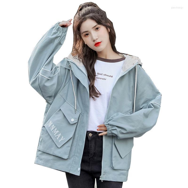 Women' Trench Coats Women Coat Spring Autumn Korean Loose Outerwear Ladies Office Casual Hooded Plus Size Windbreaker Female Tops 983, Yellow
Women' Trench Coats Women Coat Spring Autumn Korean Loose Outerwear Ladies Office Casual Hooded Plus Size Windbreaker Female Tops 983, Yellow