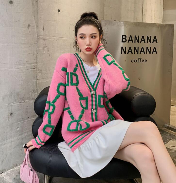 New Women's Sweaters Loose Casual Woman knitted Sweaters Cardigan Womens designer sweater, White
New Women's Sweaters Loose Casual Woman knitted Sweaters Cardigan Womens designer sweater, White