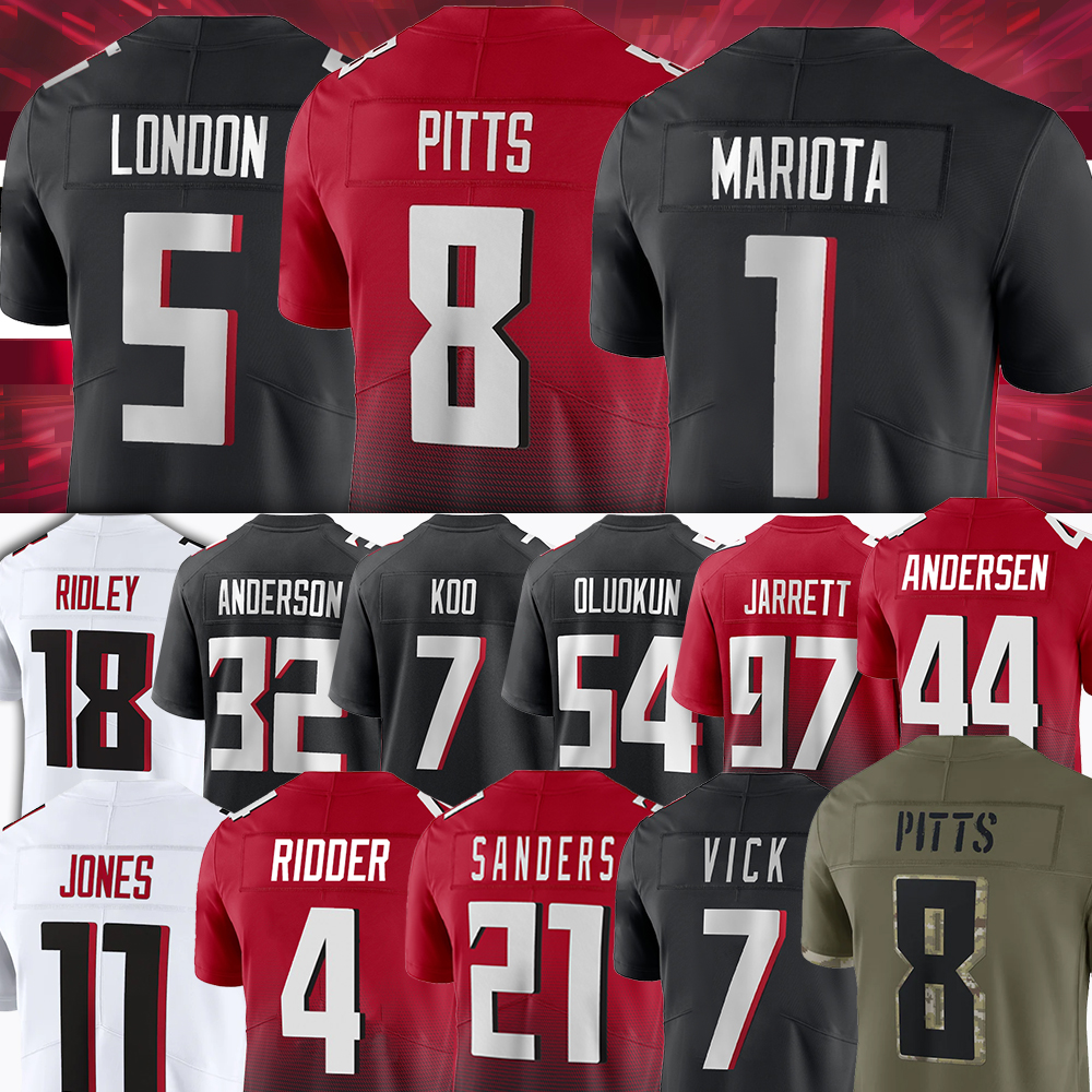 5 Drake London Atlantas Falcon Football Jerseys 8 Kyle Pitts 1 Marcus Mariota Deion Sanders Grady Jarrett Cordarrelle Patterson Marcus Mariota Younghoe Koo Vick, Women(llie ying)
5 Drake London Atlantas Falcon Football Jerseys 8 Kyle Pitts 1 Marcus Mariota Deion Sanders Grady Jarrett Cordarrelle Patterson Marcus Mariota Younghoe Koo Vick, Women(llie ying)