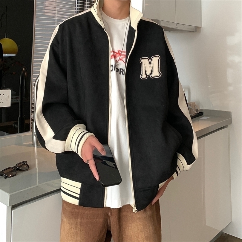 Mens Jackets OEIN Embroidered Zip Coats Men Autumn Streetwear Baseball Sportswear Varsity Clothing Patchwork Bomber Jacket 220930, 8301
Mens Jackets OEIN Embroidered Zip Coats Men Autumn Streetwear Baseball Sportswear Varsity Clothing Patchwork Bomber Jacket 220930, 8301
