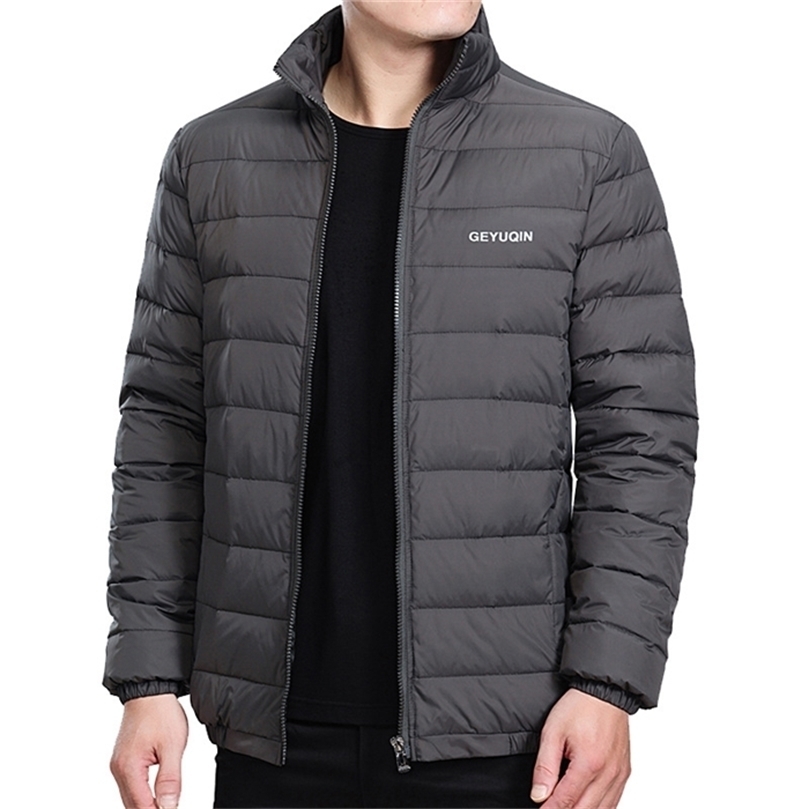 Mens Down Parkas Mens Winter Jacket Coat White Duck Down Light Jacket Casual Outerwear Snow Warm Stand Collar Brand Male Feather Coat Parkas 2201006, Black
Mens Down Parkas Mens Winter Jacket Coat White Duck Down Light Jacket Casual Outerwear Snow Warm Stand Collar Brand Male Feather Coat Parkas 2201006, Black
