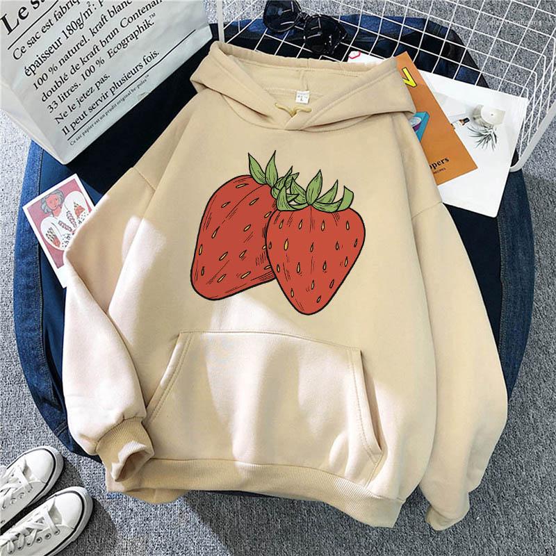 Women' Hoodies Harajuku Female Hoodie Hawaii Strawberry Print Long-sleeve Sweatshirt Simple Fashion Casual Womens Hooded Pullover, Black
Women' Hoodies Harajuku Female Hoodie Hawaii Strawberry Print Long-sleeve Sweatshirt Simple Fashion Casual Womens Hooded Pullover, Black
