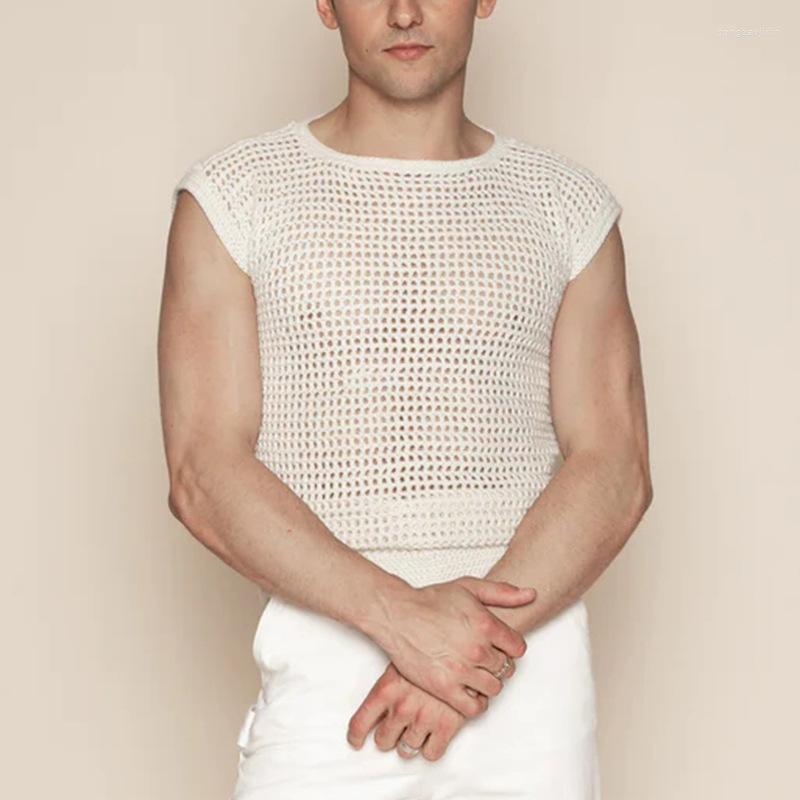 Men' Tank Tops Fashion Solid Crew Neck Men Sexy Hollow Out Mesh Vest Mens Knitted Pullover 2022 Summer Casual Streetwear For Male, 01 gray
Men' Tank Tops Fashion Solid Crew Neck Men Sexy Hollow Out Mesh Vest Mens Knitted Pullover 2022 Summer Casual Streetwear For Male, 01 gray