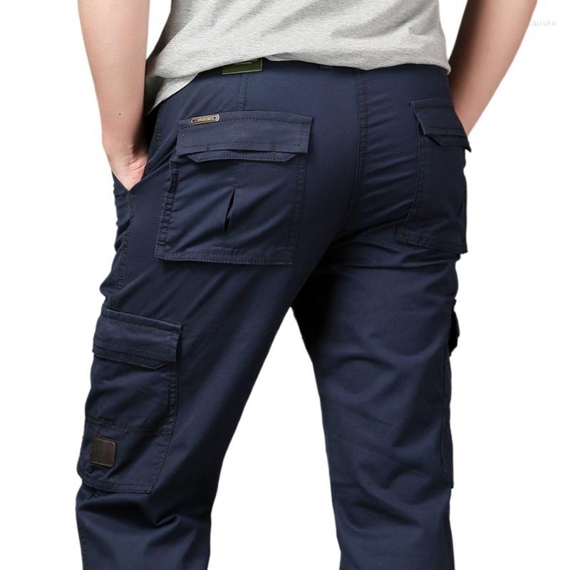 Men's Pants Men's Summer Multi-pocket Overalls Man Spring Autumn Casual Brand Army Green Cotton Loose Cargo Pant Long Trousers 44
Men's Pants Men's Summer Multi-pocket Overalls Man Spring Autumn Casual Brand Army Green Cotton Loose Cargo Pant Long Trousers 44