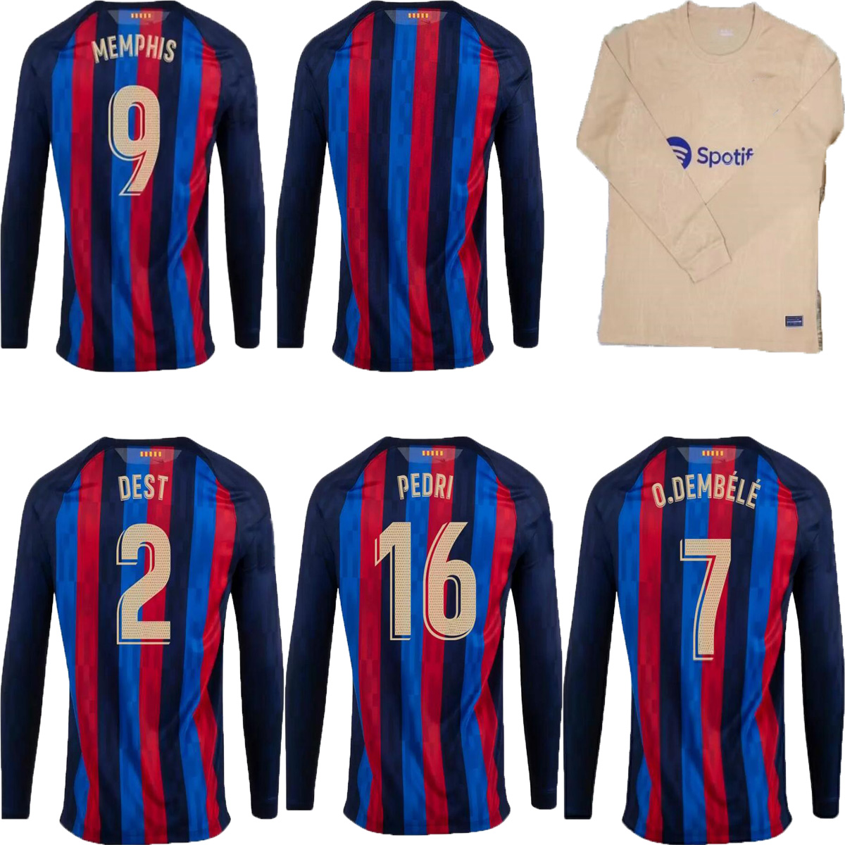 LEWANDOWSKI ANSU FATI Camisetas de football soccer jersey 22 23 MEMPHIS PEDRI Kun Aguero ADAMA FERRAN barcelona GRIEZMANN F. DE JONG DEST long sleeves, 20/21
LEWANDOWSKI ANSU FATI Camisetas de football soccer jersey 22 23 MEMPHIS PEDRI Kun Aguero ADAMA FERRAN barcelona GRIEZMANN F. DE JONG DEST long sleeves, 20/21
