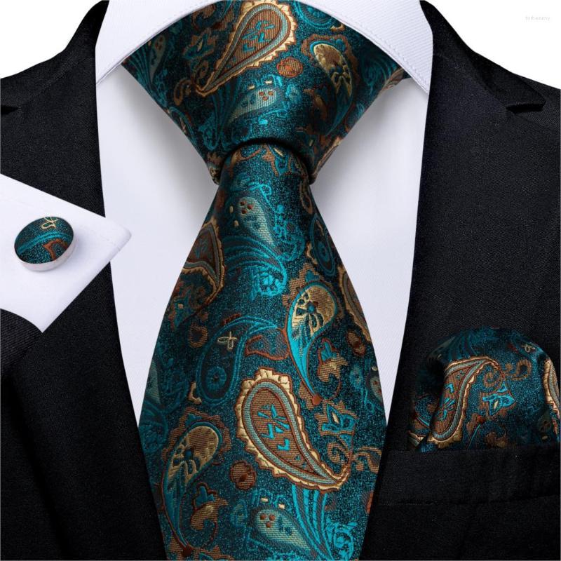 Bow Ties Silk Luxury Teal Green Paisley 8cm Tie For Men Wedding Dress Necktie Business Party Pocket Square Cufflinks Set DiBanGu
Bow Ties Silk Luxury Teal Green Paisley 8cm Tie For Men Wedding Dress Necktie Business Party Pocket Square Cufflinks Set DiBanGu