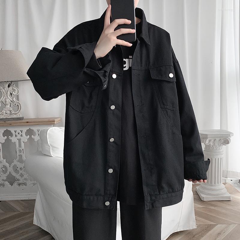 Men's Jackets Men's Harajuku Vintage Denim Jacket Men Streetwear Y2k Clothing Fashion Wild Casual Loose Coats Multi Pocket Lapel, Black
Men's Jackets Men's Harajuku Vintage Denim Jacket Men Streetwear Y2k Clothing Fashion Wild Casual Loose Coats Multi Pocket Lapel, Black