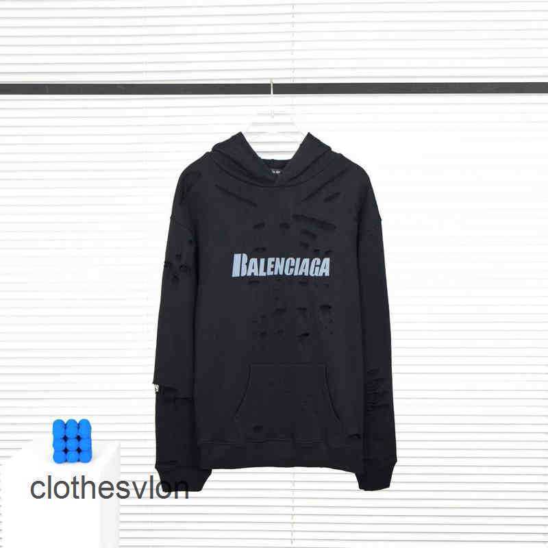 Autumn Mens Hoodies Winter Balencaigasss Sweaters b Edition Family Letters Tattered for Men Women Loose Versatile Casual Trend High, Black
Autumn Mens Hoodies Winter Balencaigasss Sweaters b Edition Family Letters Tattered for Men Women Loose Versatile Casual Trend High, Black