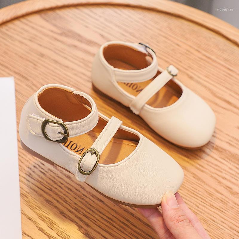 Flat Shoes Autumn Baby Girls Casual Leather Little Princess Soft Bottom Non-slip Chaussure Fille Black Beige Brown 1-7T
Flat Shoes Autumn Baby Girls Casual Leather Little Princess Soft Bottom Non-slip Chaussure Fille Black Beige Brown 1-7T