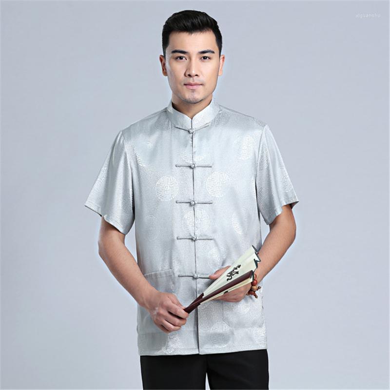 Ethnic Clothing Chinese Top Men's Shirts High Quality Tang Suit Tunic Style Hanfu Retro Shirt With Pockets Tai Chi
Ethnic Clothing Chinese Top Men's Shirts High Quality Tang Suit Tunic Style Hanfu Retro Shirt With Pockets Tai Chi