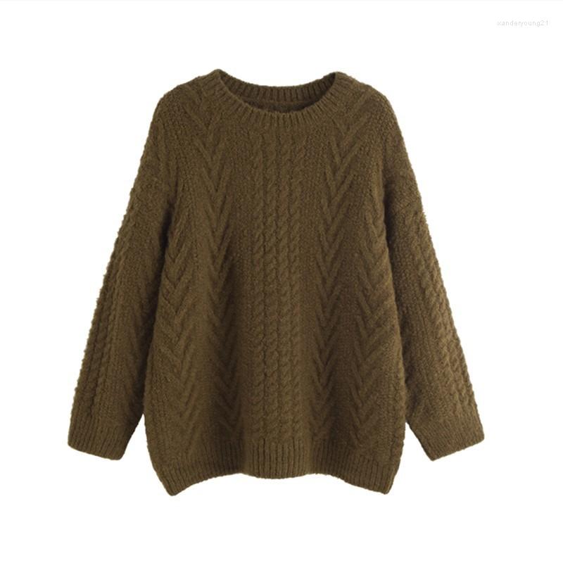 Women's Sweaters Korean Vintage Twisted Knitted Sweater Women Pullover O-Neck Long Sleeve Loose Casual Jumpers Autumn Winter Chic Streetwear, Beige
Women's Sweaters Korean Vintage Twisted Knitted Sweater Women Pullover O-Neck Long Sleeve Loose Casual Jumpers Autumn Winter Chic Streetwear, Beige