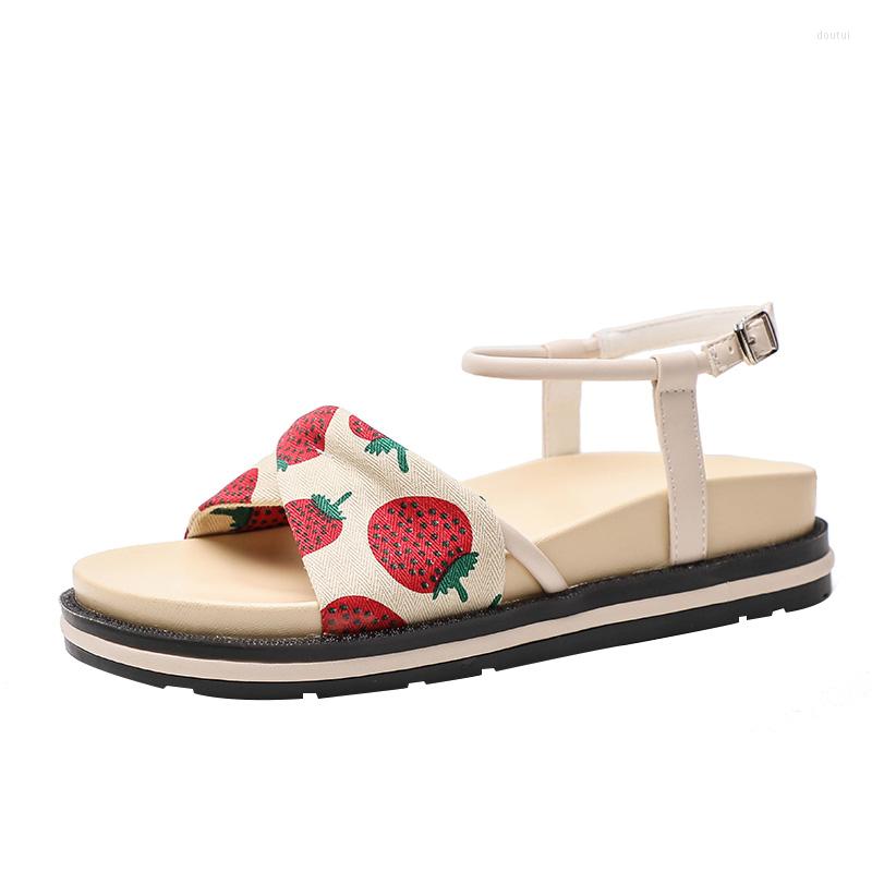 Dress Shoes 2022 Summer Korean Version Of The Wild Student Cute Fairy Wind Network Red Roman Thick Bottom Fashion Flat Sandals Women, Strawberry red
Dress Shoes 2022 Summer Korean Version Of The Wild Student Cute Fairy Wind Network Red Roman Thick Bottom Fashion Flat Sandals Women, Strawberry red