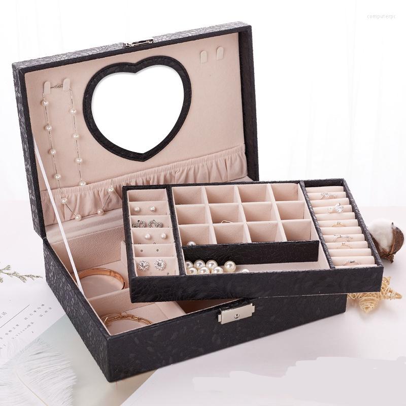 Jewelry Pouches 2022 PU Box Double Layer Large Capacity Storage Necklace Ring Earring
Jewelry Pouches 2022 PU Box Double Layer Large Capacity Storage Necklace Ring Earring