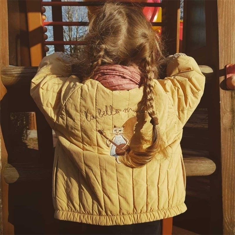 Down Coat Children Winter Clothes Cartoon Cotton Outwear Embroidery Fashion Winter Coat for Baby Girl Boy Orange Pink Jacket 2201006
Down Coat Children Winter Clothes Cartoon Cotton Outwear Embroidery Fashion Winter Coat for Baby Girl Boy Orange Pink Jacket 2201006
