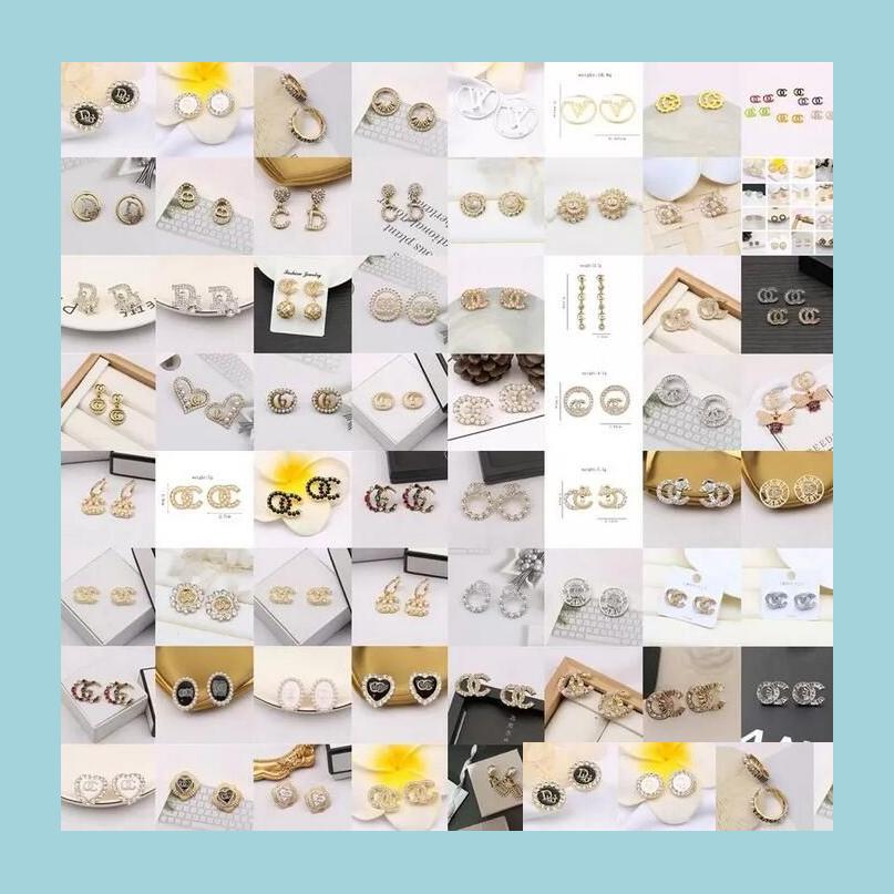 Stud 23Ss 18K Gold Plated Brand Designer Letter Stud Geometric Famous Women Crystal Rhinestone Pearl Earring Wedding Party Jewelry 50 Dhwuk
Stud 23Ss 18K Gold Plated Brand Designer Letter Stud Geometric Famous Women Crystal Rhinestone Pearl Earring Wedding Party Jewelry 50 Dhwuk