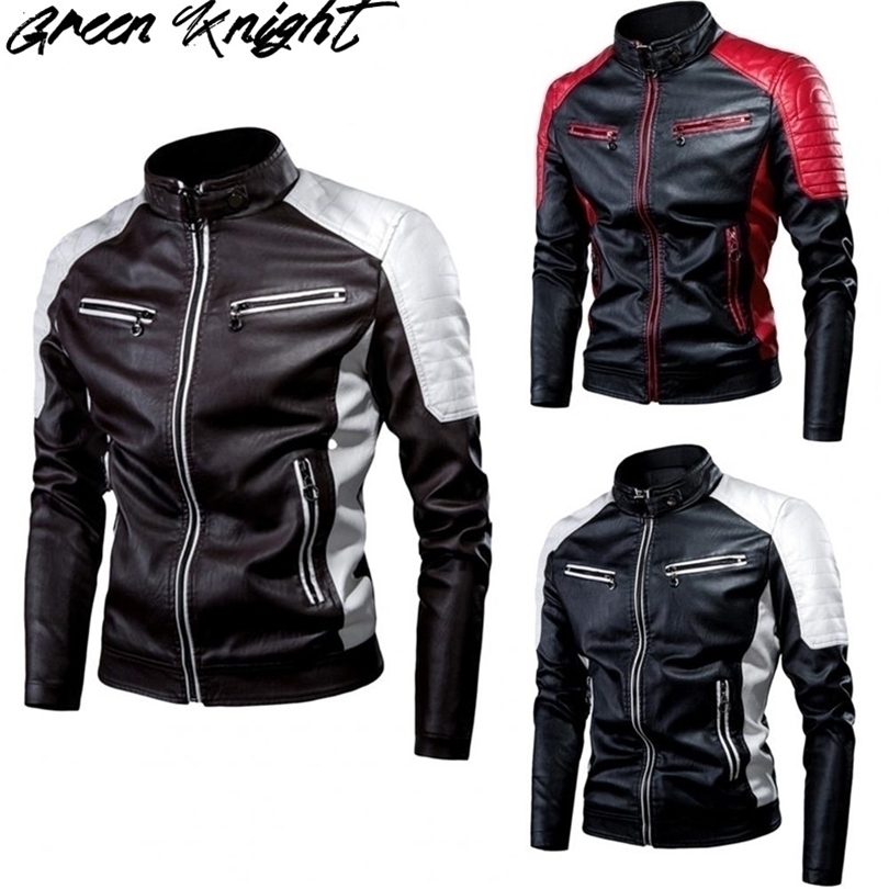 Mens Leather Faux Abbigliamento da uomo in pelle nuovo marchio di mo alta moto tuta corsa grande giacca artificiale 220930, Red
Mens Leather Faux Abbigliamento da uomo in pelle nuovo marchio di mo alta moto tuta corsa grande giacca artificiale 220930, Red