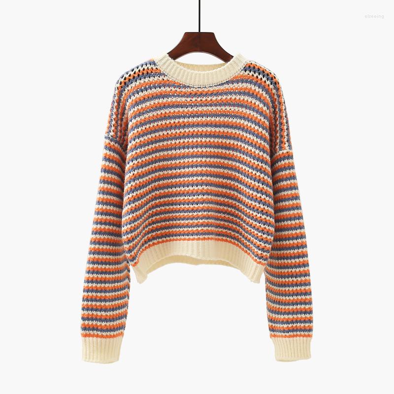 Women's Sweaters Urifens Short Striped Pullover Knitted Women'S 2022 Autumn And Winter Korean Style Loose Outer Wear Student Sweater P3, Green
Women's Sweaters Urifens Short Striped Pullover Knitted Women'S 2022 Autumn And Winter Korean Style Loose Outer Wear Student Sweater P3, Green