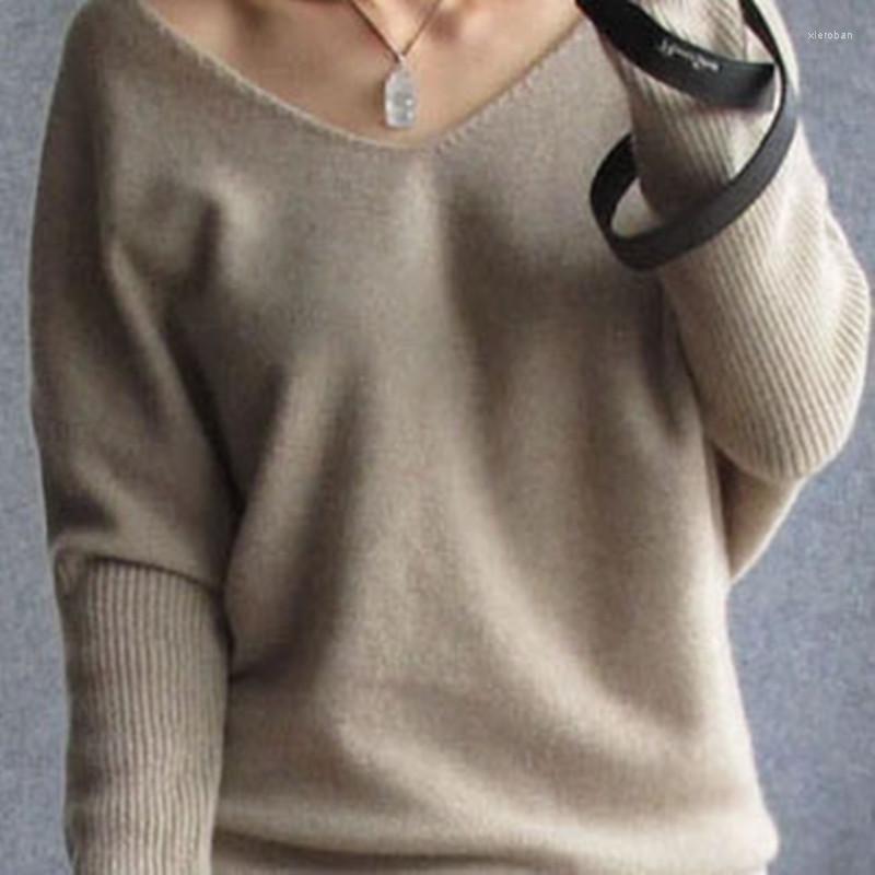 Women' Sweaters Spring Autumn Women Fashion Sexy V-neck Pullover Loose Wool Batwing Long Sleeve Plus Size Knitted Tops, Green
Women' Sweaters Spring Autumn Women Fashion Sexy V-neck Pullover Loose Wool Batwing Long Sleeve Plus Size Knitted Tops, Green