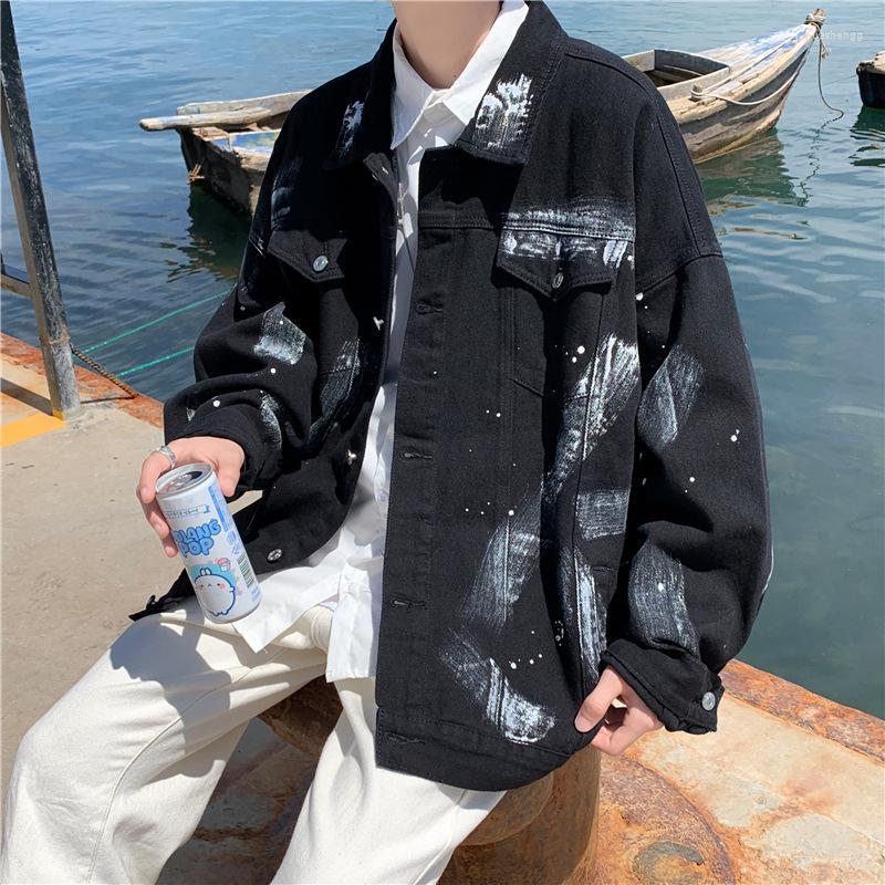 Men's Jackets Men's Spring And Autumn Fashion Graffiti Denim Jacket Men's Korean Version Ins Design Sense Loose Ruffian Handsome, Black
Men's Jackets Men's Spring And Autumn Fashion Graffiti Denim Jacket Men's Korean Version Ins Design Sense Loose Ruffian Handsome, Black