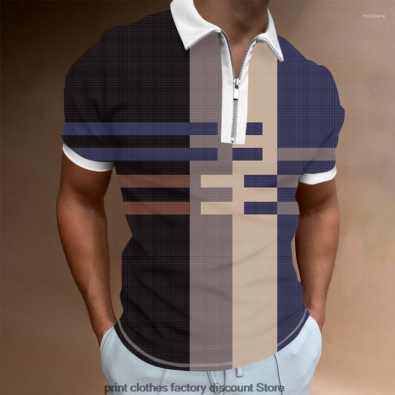 Men' Polos Summer 3D Print Fashion Short Sleeve Tops For Men Casual Turn-down Collar Zip-up Polo Shirts Male Daily Business Clothes, Kthzd22221c2
Men' Polos Summer 3D Print Fashion Short Sleeve Tops For Men Casual Turn-down Collar Zip-up Polo Shirts Male Daily Business Clothes, Kthzd22221c2