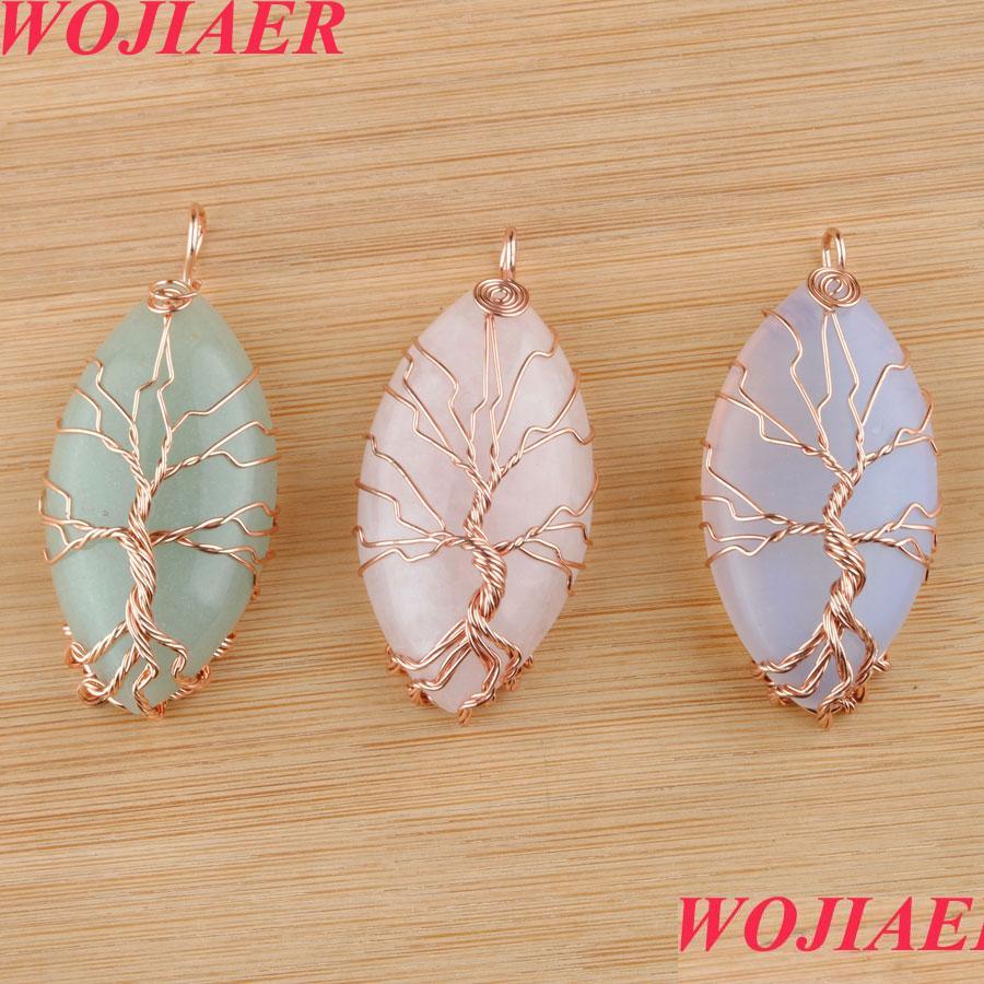 Pendant Necklaces Natural Stone Tree Of Life Pendants Rose Gold Wire Wrap Amethysts Opal Women Men Charm Jewelry Bo920 Drop Lulubaby Dhzeq
Pendant Necklaces Natural Stone Tree Of Life Pendants Rose Gold Wire Wrap Amethysts Opal Women Men Charm Jewelry Bo920 Drop Lulubaby Dhzeq