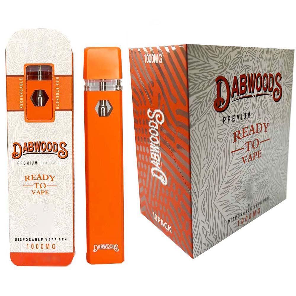 DABWOODS Disposable Vape Pen E Cigarettes Starter Kit 280mah rechargeable vaporizer battery 1.0ml vapes cartridges empty thick oil carts e-cig pods
DABWOODS Disposable Vape Pen E Cigarettes Starter Kit 280mah rechargeable vaporizer battery 1.0ml vapes cartridges empty thick oil carts e-cig pods