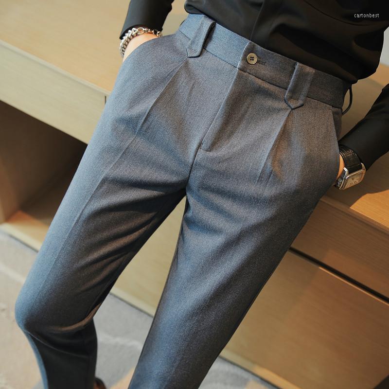 Men's Suits All-match Solid Color Suit Pants Men Autumn Casual Slim Ankle Length Business Dress Pant Office Social Streetwear Groom Trousers, Black
Men's Suits All-match Solid Color Suit Pants Men Autumn Casual Slim Ankle Length Business Dress Pant Office Social Streetwear Groom Trousers, Black