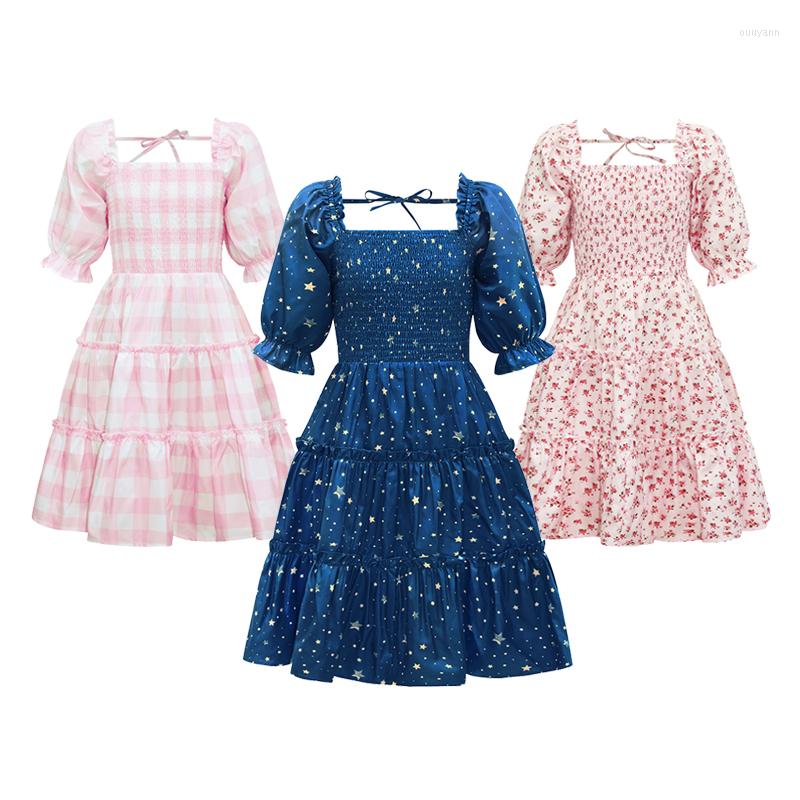 Girl Dresses Summer Girls Dress Thin Floral Short Sleeve Little Princess Christmas Birthday Party Costume 7-12 Years Kids Clothes, As the picture
Girl Dresses Summer Girls Dress Thin Floral Short Sleeve Little Princess Christmas Birthday Party Costume 7-12 Years Kids Clothes, As the picture