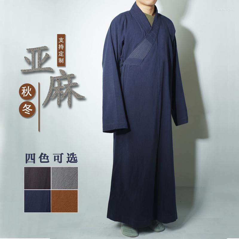 Ethnic Clothing Spring And Autumn Linen Monk's Clothes Long Coat Big Short Small Thick Natural
Ethnic Clothing Spring And Autumn Linen Monk's Clothes Long Coat Big Short Small Thick Natural
