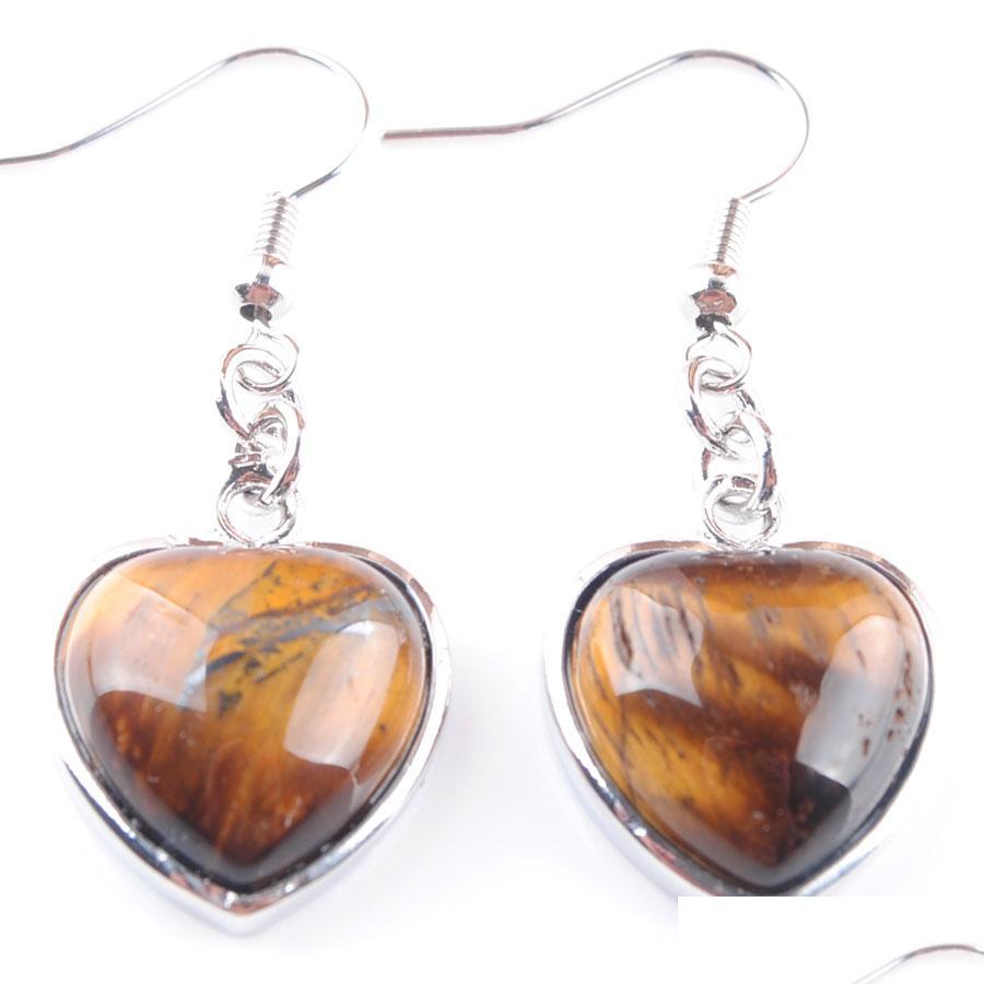 Dangle Chandelier Natural Tigers Eye Stones Dangle Earrings Love Heart Shape Bead Pendant Drop Earring Wedding Jewelry For Bdehome Dht4U
Dangle Chandelier Natural Tigers Eye Stones Dangle Earrings Love Heart Shape Bead Pendant Drop Earring Wedding Jewelry For Bdehome Dht4U