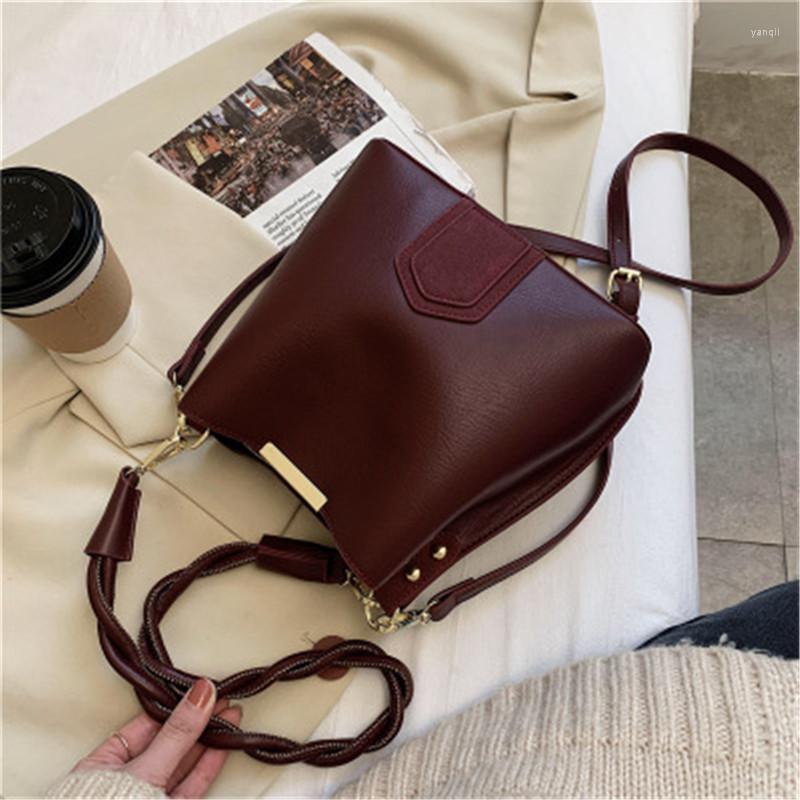 Evening Bags Bucket Women Handbag Capacity Casual Shoulder Messenger For 2022 Ladies PU Purse Sac A Main Femme, Black
Evening Bags Bucket Women Handbag Capacity Casual Shoulder Messenger For 2022 Ladies PU Purse Sac A Main Femme, Black