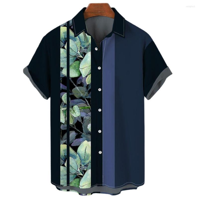 Men's Casual Shirts Summer Loose Plant Leaf Contrast Color Hawaii For Men 2022 Fashion Trendy Male Oversized Lapel Short Sleeve Blusas, Cs-1789
Men's Casual Shirts Summer Loose Plant Leaf Contrast Color Hawaii For Men 2022 Fashion Trendy Male Oversized Lapel Short Sleeve Blusas, Cs-1789
