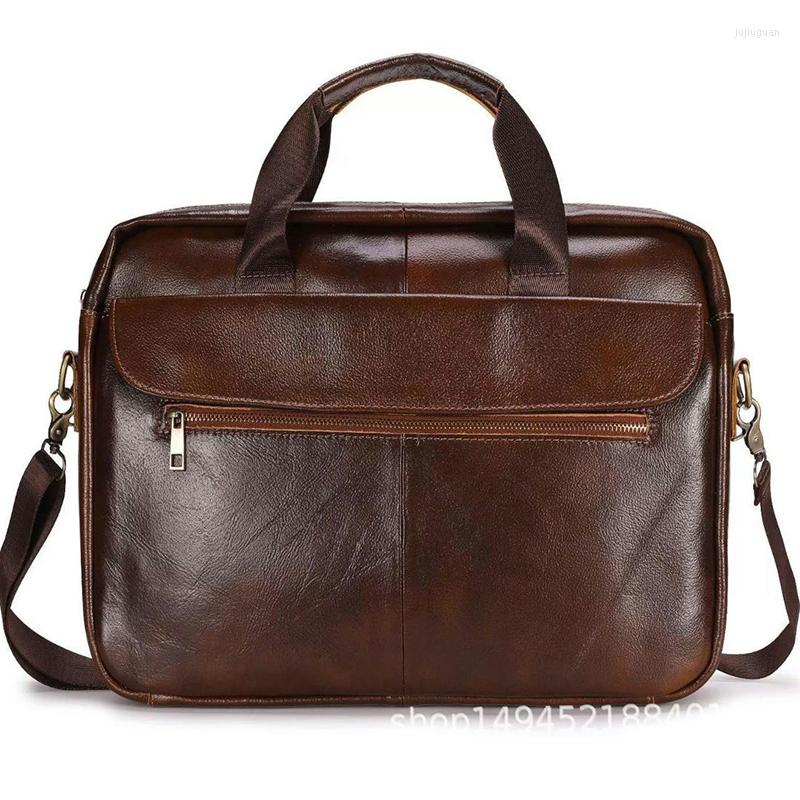 Briefcases Design Genuine Leather Men's Shoulder Messenger Bag Totes Handbag Top Layer Cowhide Diagonal Travel Briefcase, Black
Briefcases Design Genuine Leather Men's Shoulder Messenger Bag Totes Handbag Top Layer Cowhide Diagonal Travel Briefcase, Black