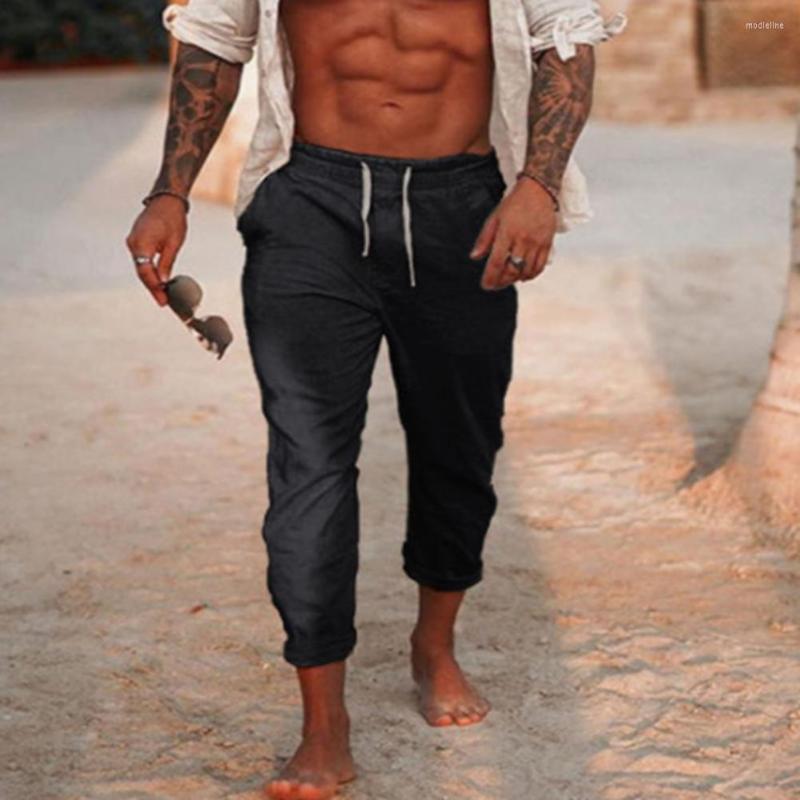 Men' Pants Casual Solid Color Mens Sweatpants Fashion Drawstring Long Vintage Loose Cotton Linen Trouser Men Pantalones Hombre, Black
Men' Pants Casual Solid Color Mens Sweatpants Fashion Drawstring Long Vintage Loose Cotton Linen Trouser Men Pantalones Hombre, Black