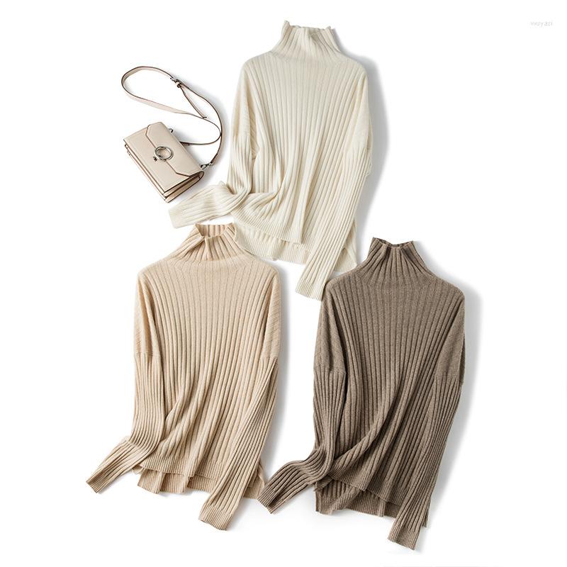 Women's Sweaters 2022 Autumn Winter Ribbed Knitted Cashmere Stand Collar Sweater Knitwear, Ivory
Women's Sweaters 2022 Autumn Winter Ribbed Knitted Cashmere Stand Collar Sweater Knitwear, Ivory