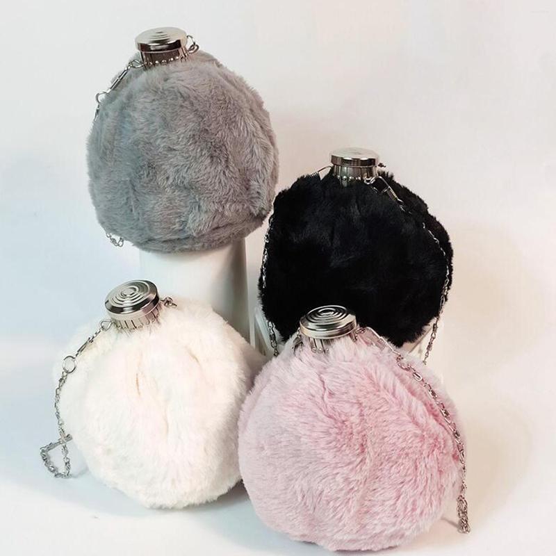 Evening Bags Women Ladies Fashion Mini Fuzzy Flagon Bucket Shape Cross Body Shoulder Bag For 2022, Black
Evening Bags Women Ladies Fashion Mini Fuzzy Flagon Bucket Shape Cross Body Shoulder Bag For 2022, Black
