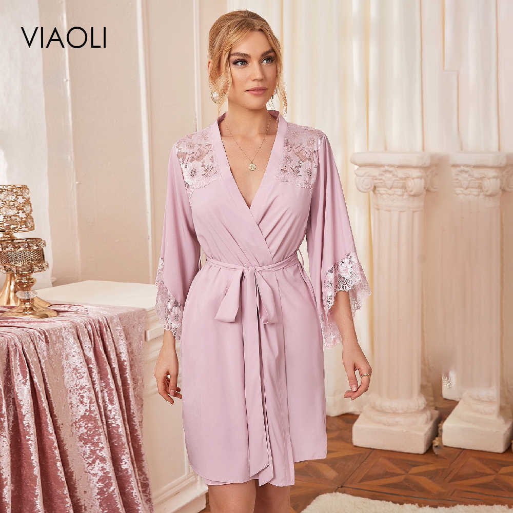 Women's Sleepwear Bath Robe Woman Lace Pajama Dressing Nightdress Gown sexy Style Long Sleeve Robe Sleepwear 4 Color Long Sleepwear Gown with belt T221006, Black
Women's Sleepwear Bath Robe Woman Lace Pajama Dressing Nightdress Gown sexy Style Long Sleeve Robe Sleepwear 4 Color Long Sleepwear Gown with belt T221006, Black