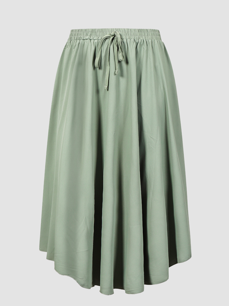 Plus size Dresses Finjani Plus Size Drawstring Waist Skirt For Woman Solid Ruffle Hem Summer Fashion Skirts 221006, 0075
Plus size Dresses Finjani Plus Size Drawstring Waist Skirt For Woman Solid Ruffle Hem Summer Fashion Skirts 221006, 0075