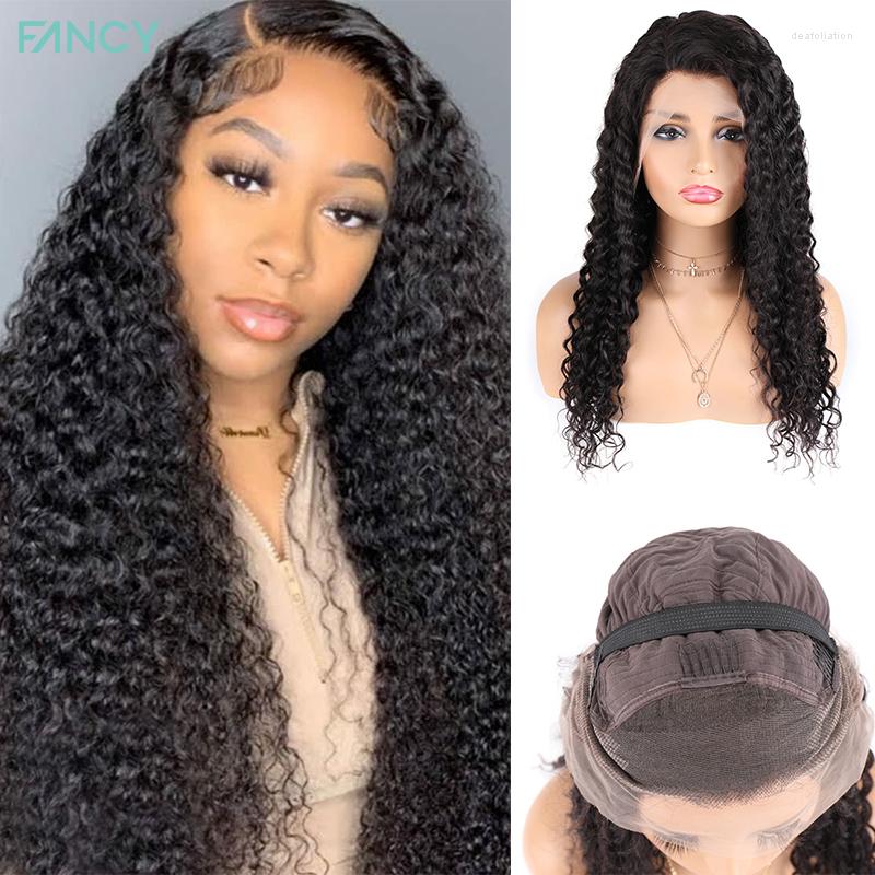 Fancy 13X4 Deep Wave Lace Front Wigs With Baby Hair Pre Plucked Human Free Part For Women Natural Black, Picture shown
Fancy 13X4 Deep Wave Lace Front Wigs With Baby Hair Pre Plucked Human Free Part For Women Natural Black, Picture shown