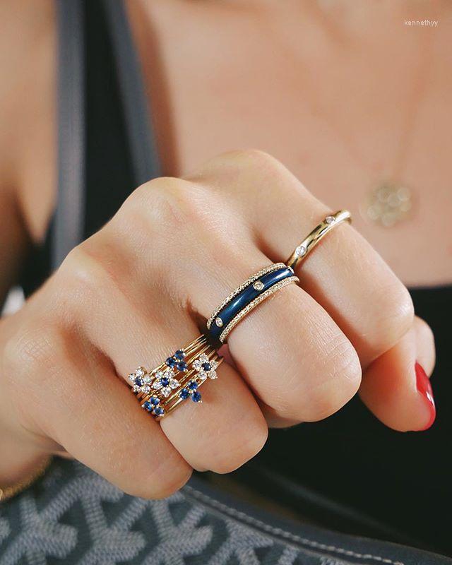 Cluster Rings Valentine's Day Ew Arrived Fashion Peach Blossom Flower For Women Anel Female Ring Set Jewelry Wedding Gifts Brincos 2022
Cluster Rings Valentine's Day Ew Arrived Fashion Peach Blossom Flower For Women Anel Female Ring Set Jewelry Wedding Gifts Brincos 2022