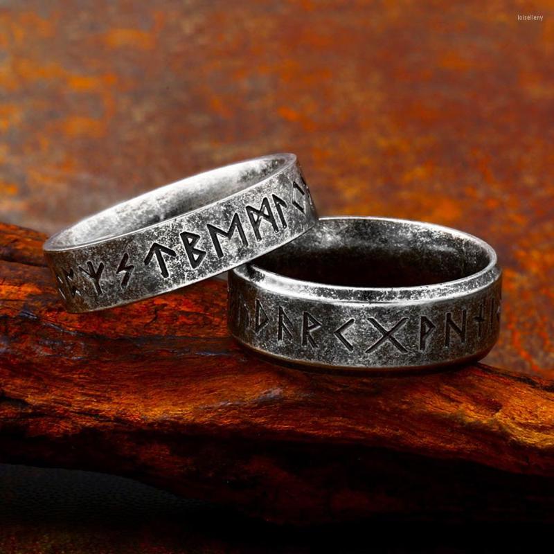 Cluster Rings Nordic Odin Viking Rune Ring Men Women Simple Retro 316L Stainless Steel Letter Biker Amulet Fashion Jewelry Gift
Cluster Rings Nordic Odin Viking Rune Ring Men Women Simple Retro 316L Stainless Steel Letter Biker Amulet Fashion Jewelry Gift