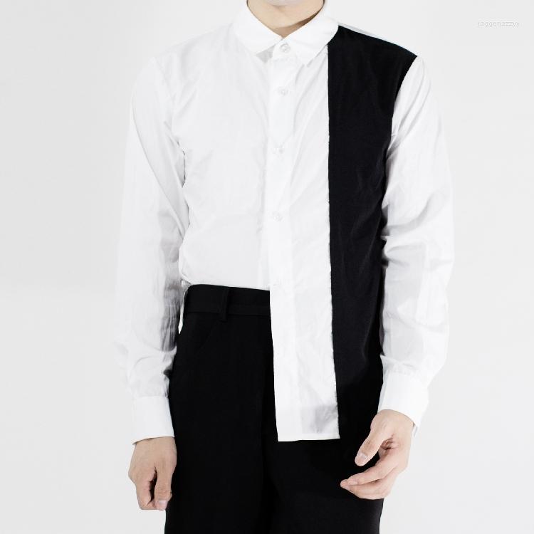 Men' Casual Shirts -5XL 2022 Fashion Hairs Tylist Black And White Splicing Men Long Sleeve Pure Cotton Retro Shirt Plus Size Clothing
Men' Casual Shirts -5XL 2022 Fashion Hairs Tylist Black And White Splicing Men Long Sleeve Pure Cotton Retro Shirt Plus Size Clothing