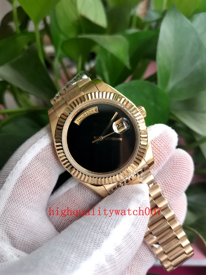 Original Box File high-quality Watch New Version 40mm Black Dial 228238 228235 18K Yellow Gold ETA 2813Movement Automatic Movement Mens Watch Watches
Original Box File high-quality Watch New Version 40mm Black Dial 228238 228235 18K Yellow Gold ETA 2813Movement Automatic Movement Mens Watch Watches
