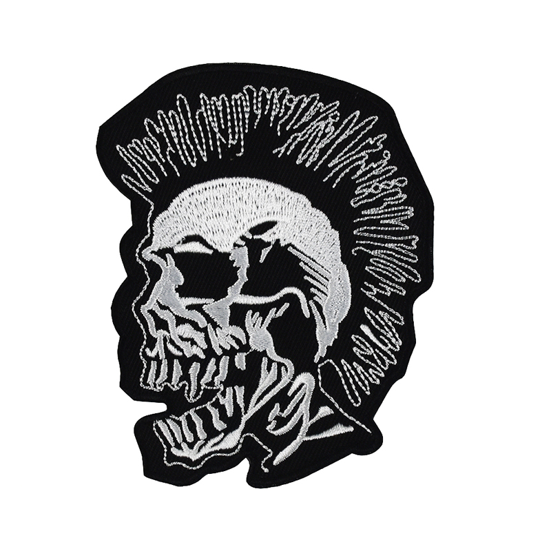 Music Punk Skull Sewing Notions Music Rock Embroidery Patches For Clothing Shirts Jacket Iron On Patch
Music Punk Skull Sewing Notions Music Rock Embroidery Patches For Clothing Shirts Jacket Iron On Patch