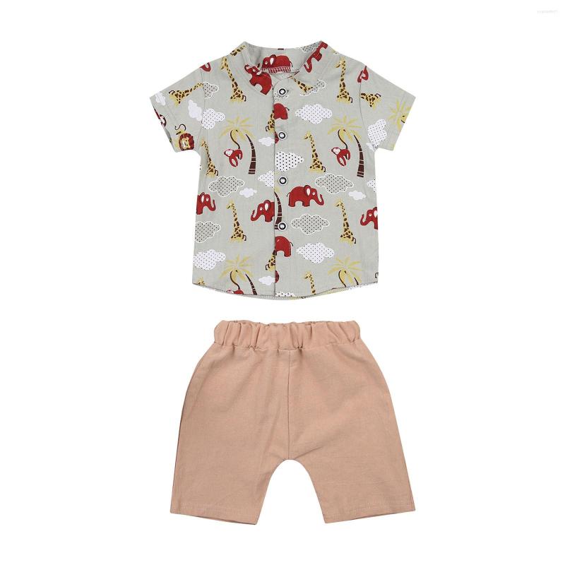 Clothing Sets Summer Little Boys Shirt Shorts Set Toddlers Cartoon Animal Printing Short Sleeve Stand Collar Top Solid Color Trousers, Picture shown
Clothing Sets Summer Little Boys Shirt Shorts Set Toddlers Cartoon Animal Printing Short Sleeve Stand Collar Top Solid Color Trousers, Picture shown
