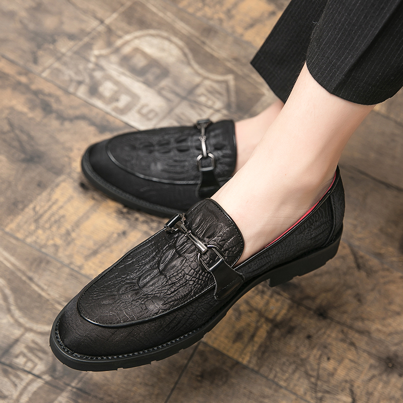 Carved Crocodile Brogue Leather Oxford Shoes Tassel Pointed Toe One Stirrup Men's Fashion Formal Casual Shoes Business Shoes Multi Size, Black
Carved Crocodile Brogue Leather Oxford Shoes Tassel Pointed Toe One Stirrup Men's Fashion Formal Casual Shoes Business Shoes Multi Size, Black